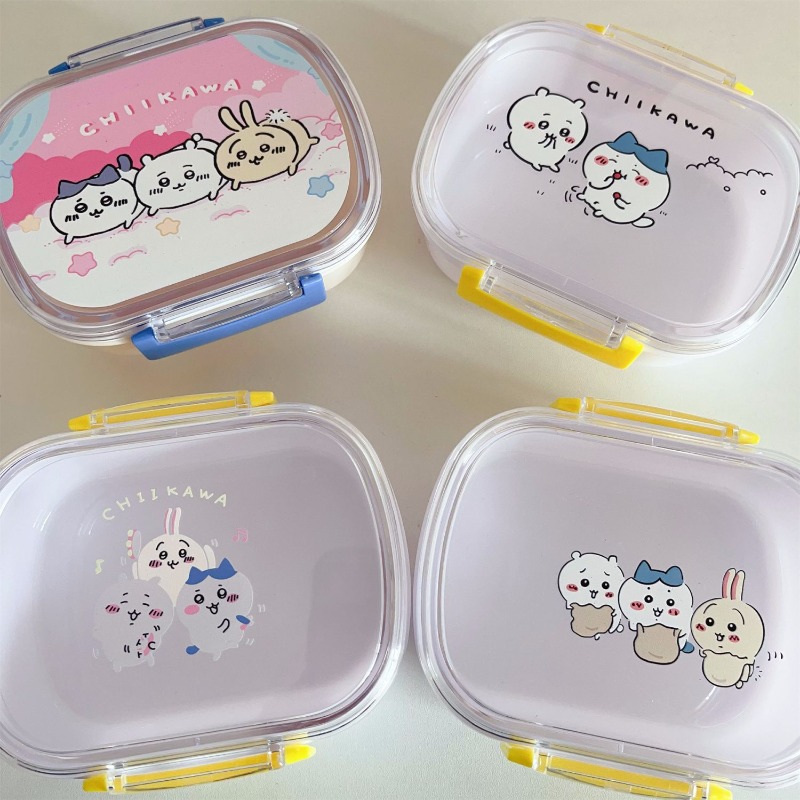 Meal Prep Japan - Lonchera Portátil Chiikawa, Apta para Microondas,