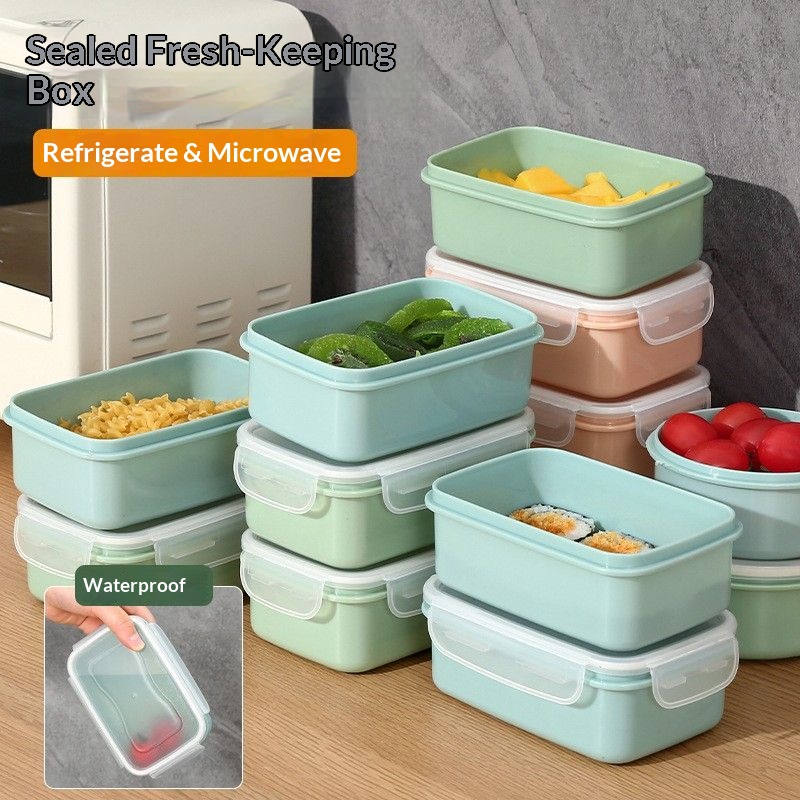 Meal Prep Lunch Boxes - Recipientes Herméticos para Almacenamiento de Alimentos,