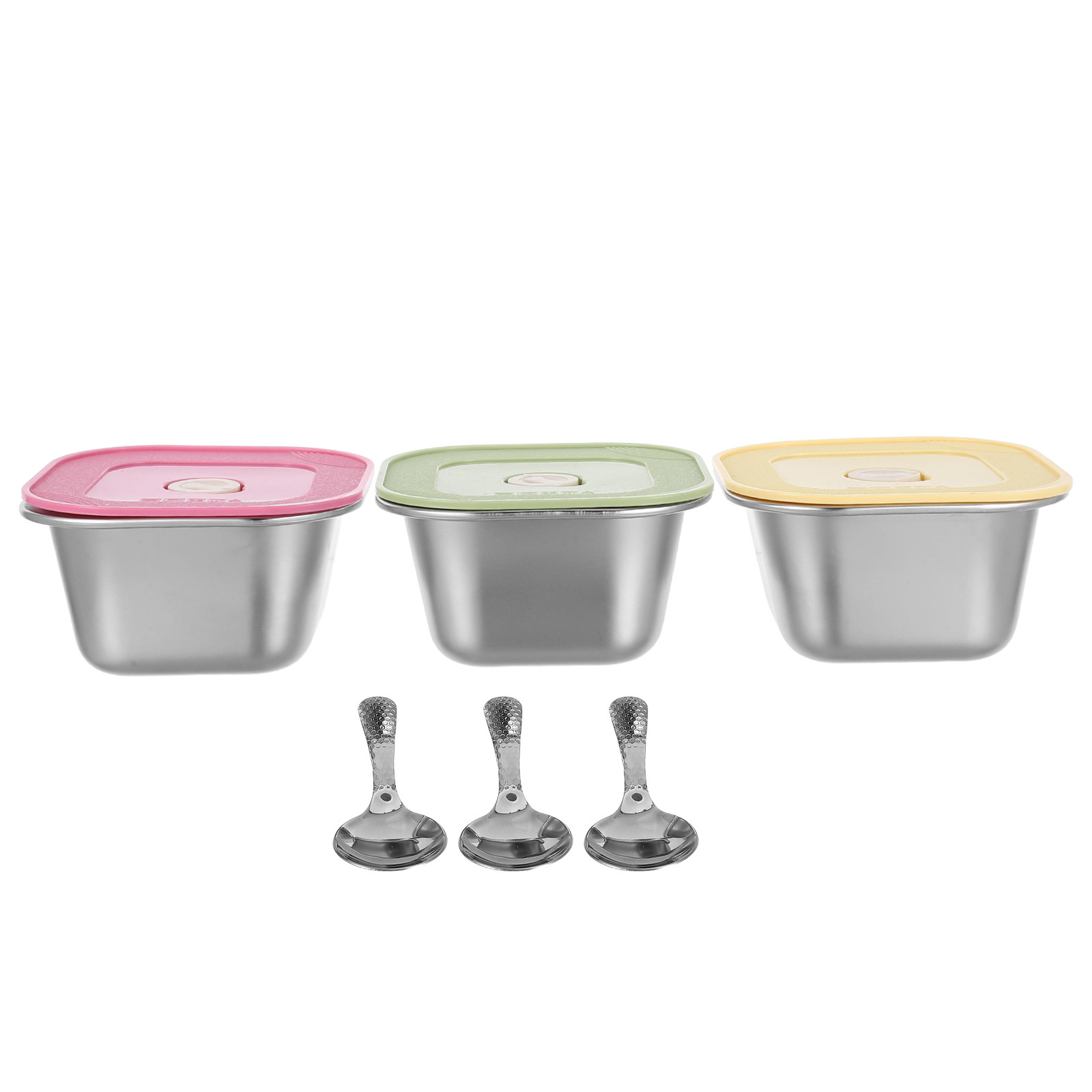 Juego de 3 Recipientes para Sn - Meal Prep Lunch Boxes reseña y precio