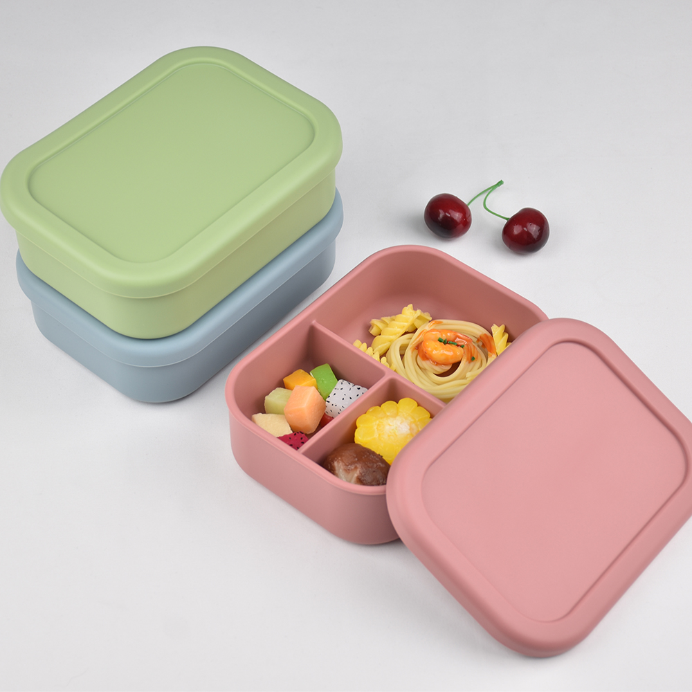 Fiambrera Bento de silicona de - Meal Prep Lunch Boxes reseña y precio