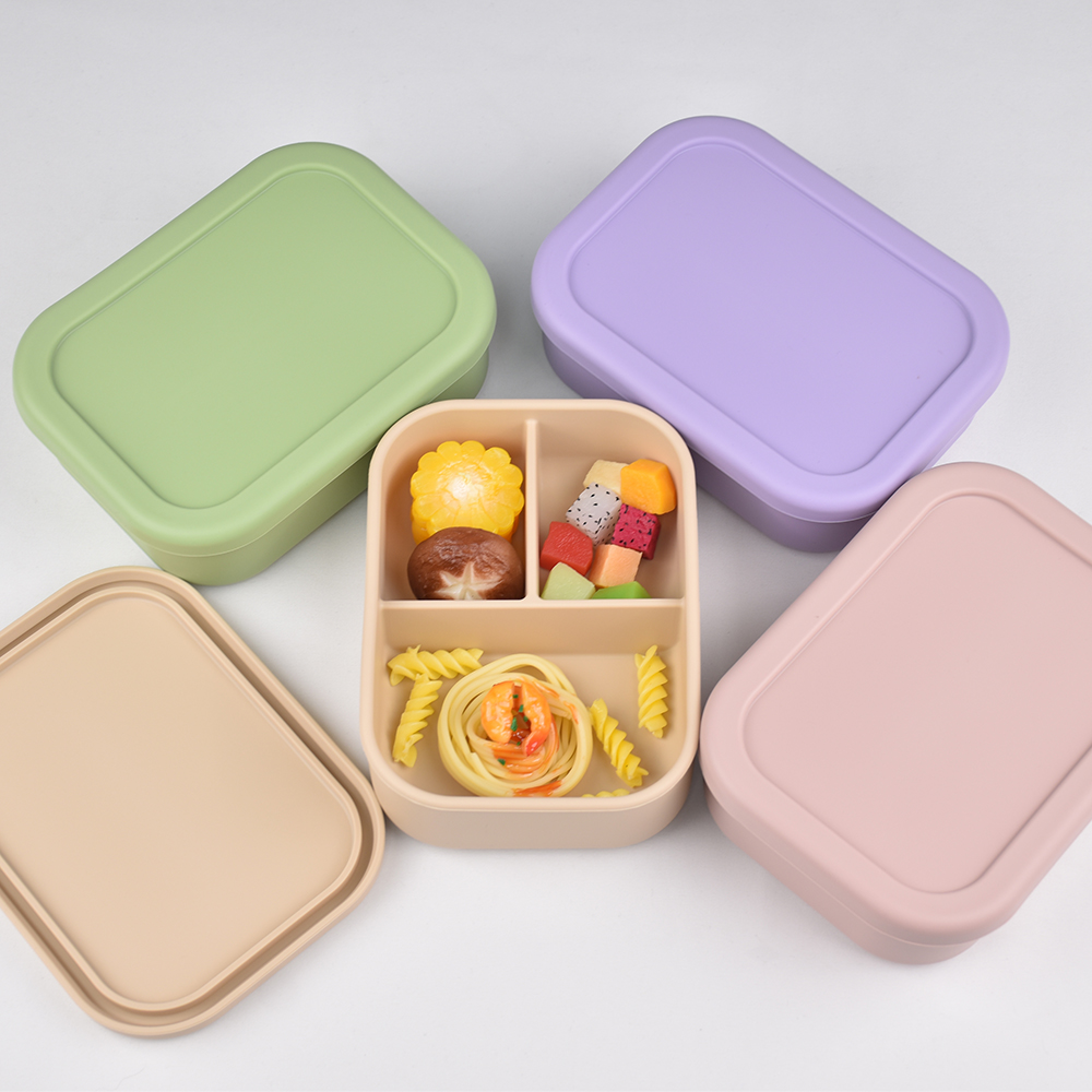 Fiambrera Bento de silicona de - Meal Prep Lunch Boxes reseña y precio