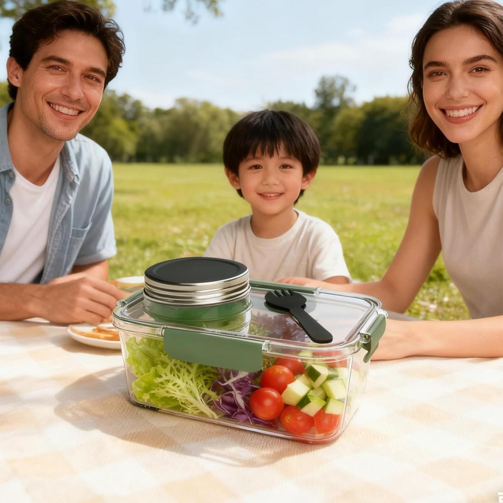 Contenedor para Ensaladas de 2 - Meal Prep For Office reseña y precio