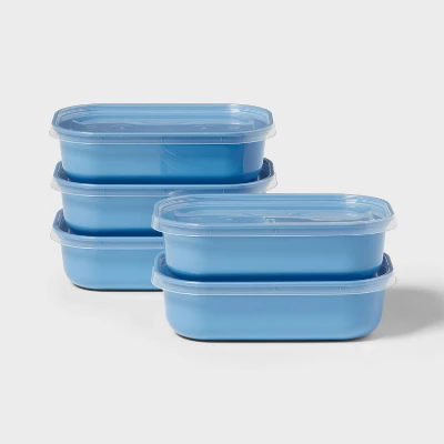 Juego de 10 Recipientes de Plá - Meal Prep Lunch Boxes reseña y precio