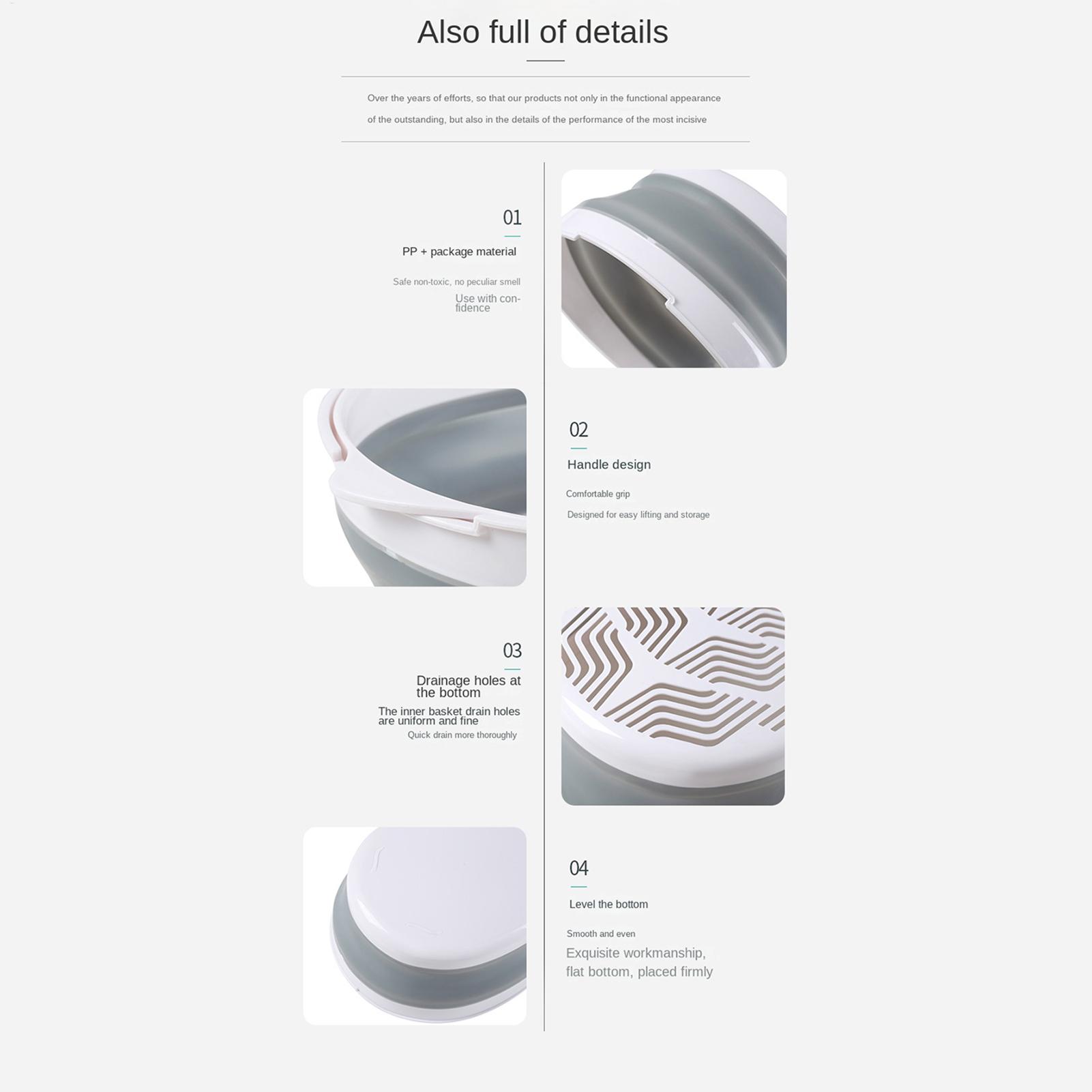 Colador Plegable de Doble Capa - Meal Prep For Office reseña y precio
