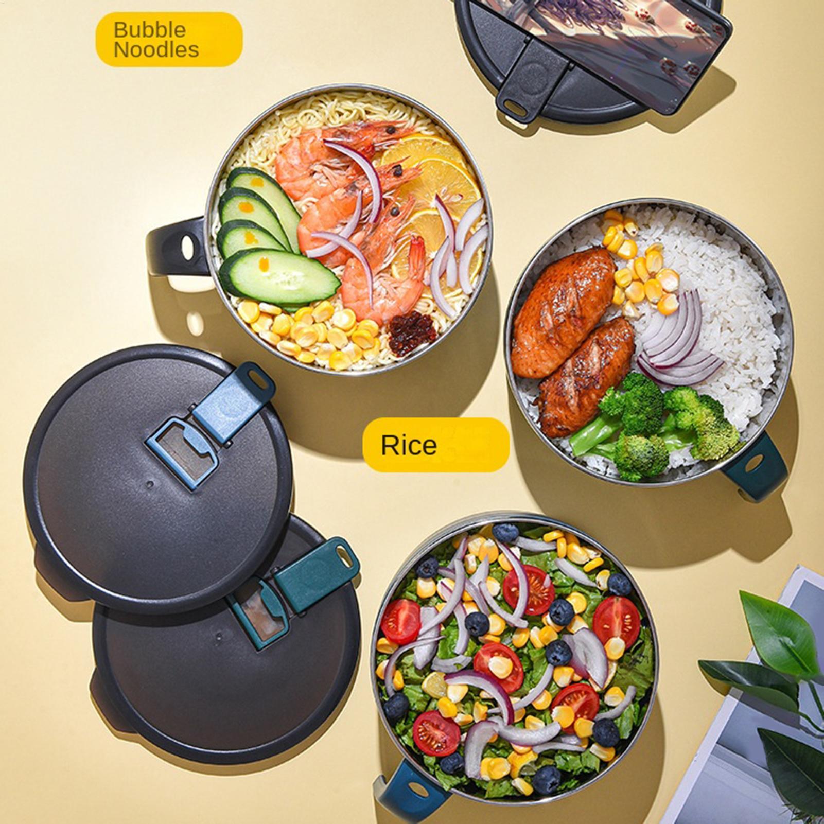 Tazones para sopa con tapas, r - Meal Prep For Office reseña y precio