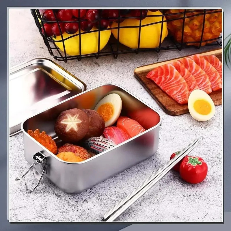 Lonchera de Acero Inoxidable 3 - Meal Prep Lunch Boxes reseña y precio