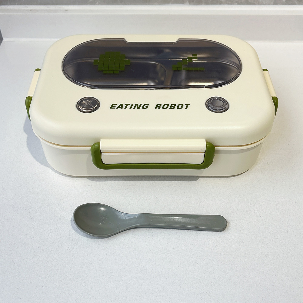 Caja Bento térmica de acero in - Meal Prep Lunch Boxes reseña y precio