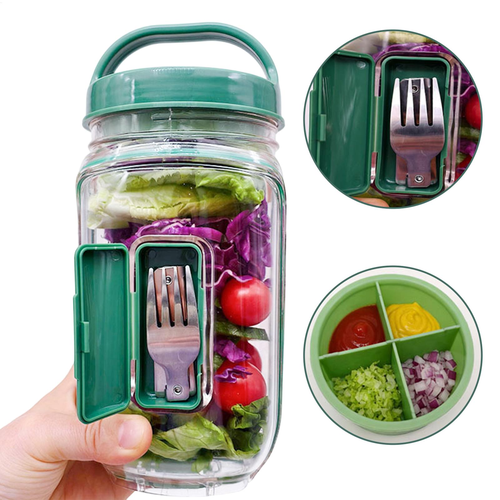 Contenedor de Ensalada Herméti - Meal Prep For Office reseña y precio