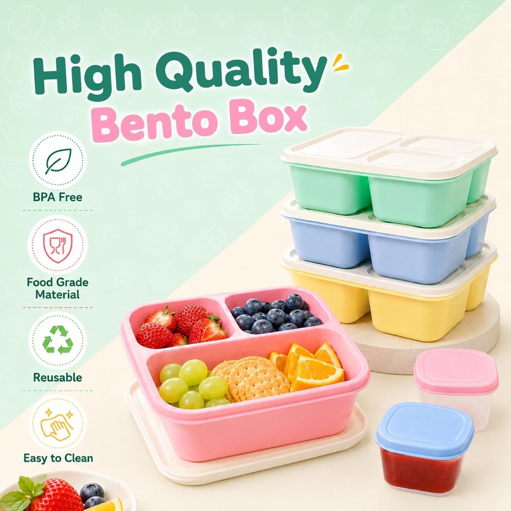 Contenedores de comida Bento d - Meal Prep For Office reseña y precio