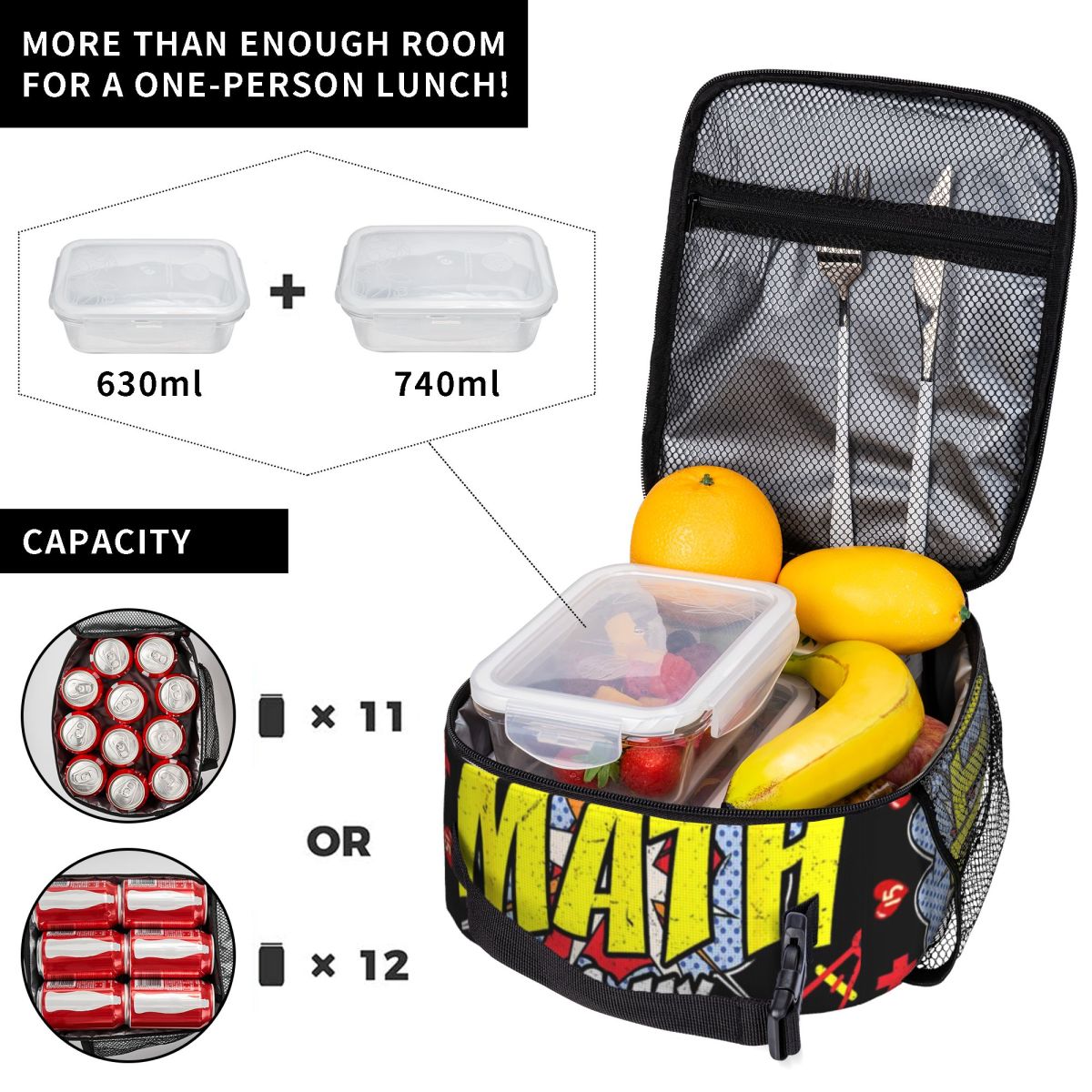 Bolsa de almuerzo reutilizable - Meal Prep For Office reseña y precio