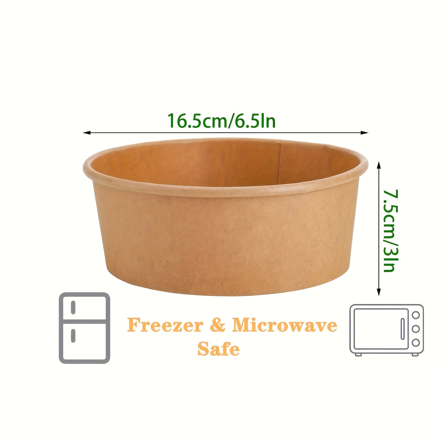 Paquete de 25/50 tazones de pa - Meal Prep Lunch Boxes reseña y precio