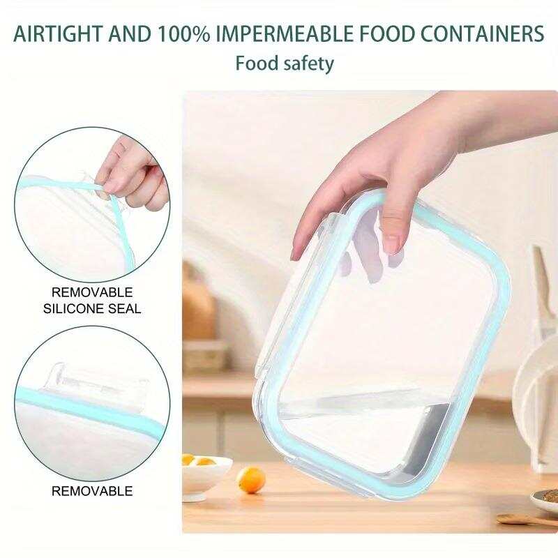 16 recipientes de vidrio sella - Meal Prep Lunch Boxes reseña y precio