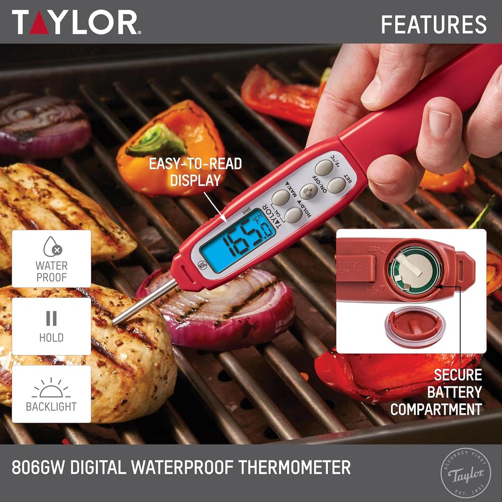 Termómetro Digital para Carne  - Meal Prep Protein reseña y precio