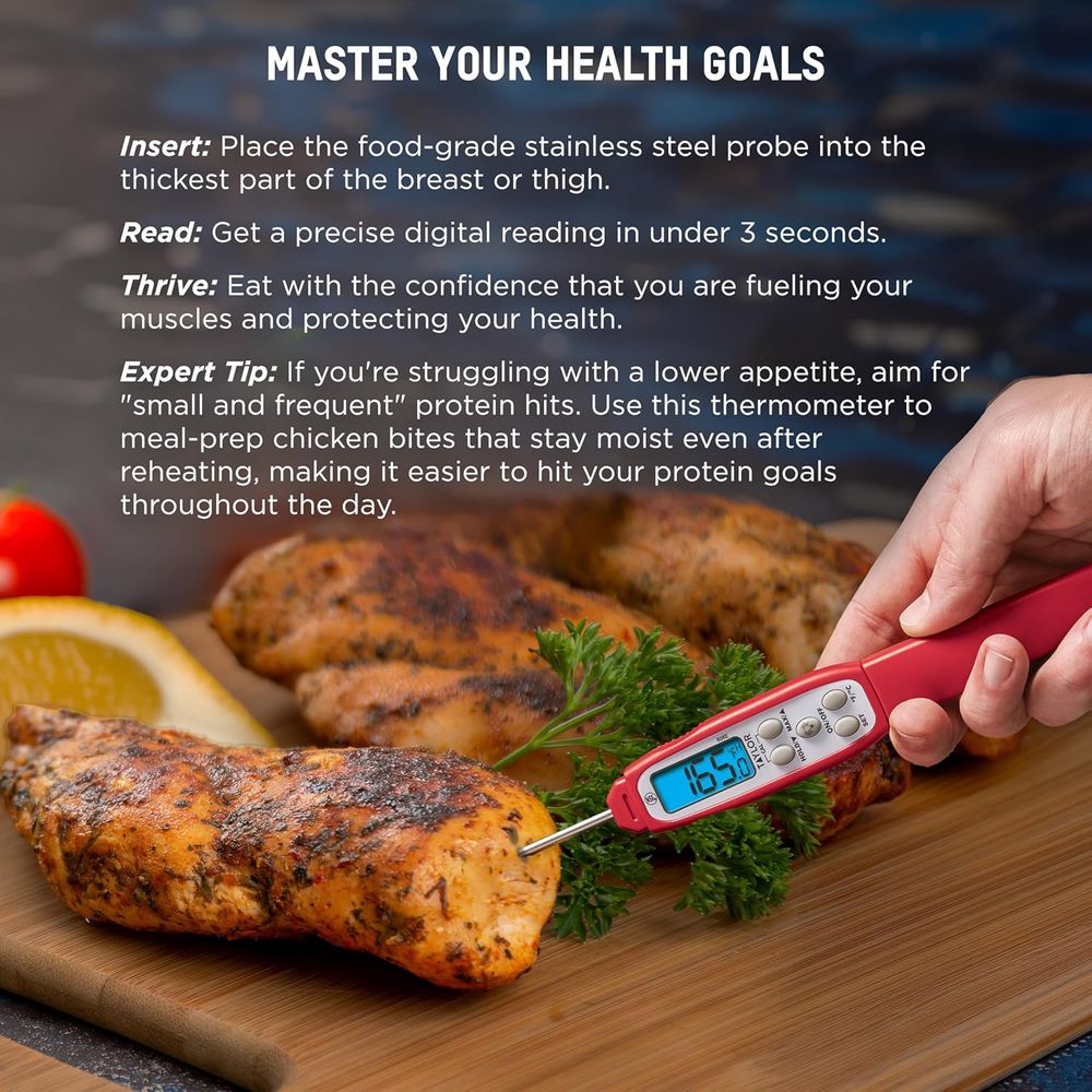 Termómetro Digital para Carne  - Meal Prep Protein reseña y precio